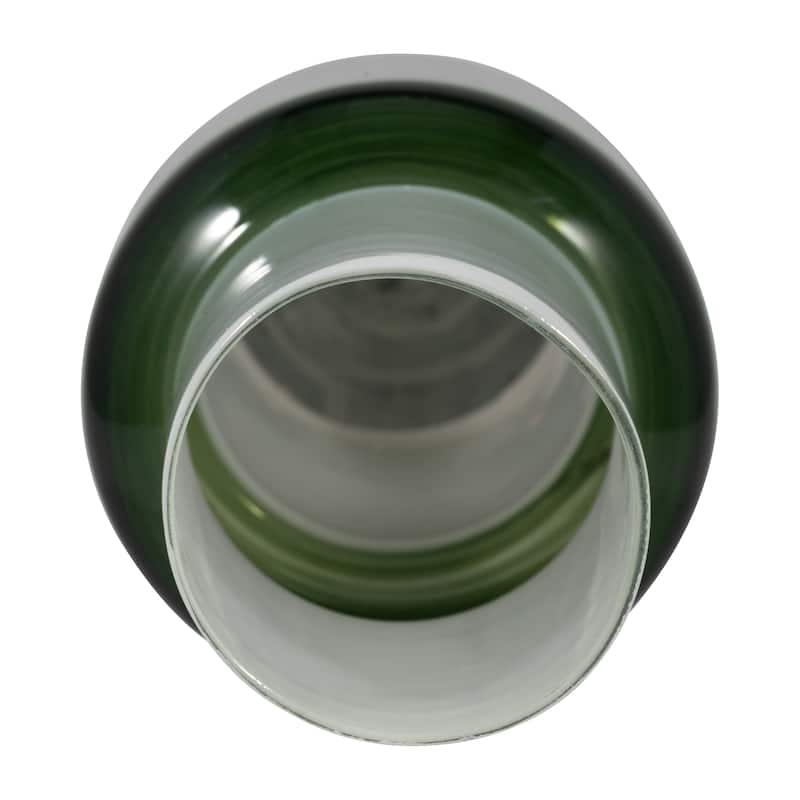 Sagebrook Home Glass Solid Color Modern Cylinder Vase