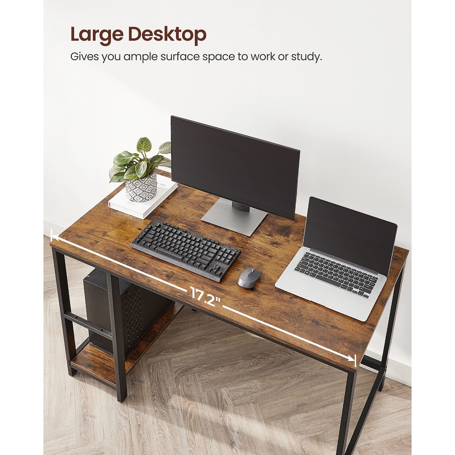 Vasagle industrial computer sales desk