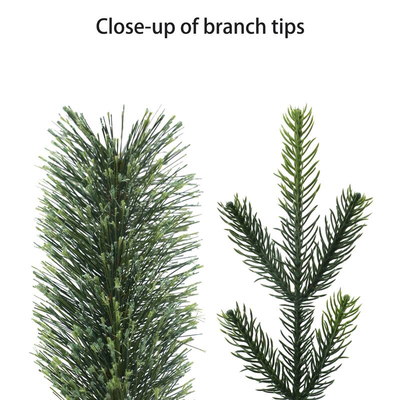 Puleo International 6 ft. Unlit Montana Artificial Pine Tree