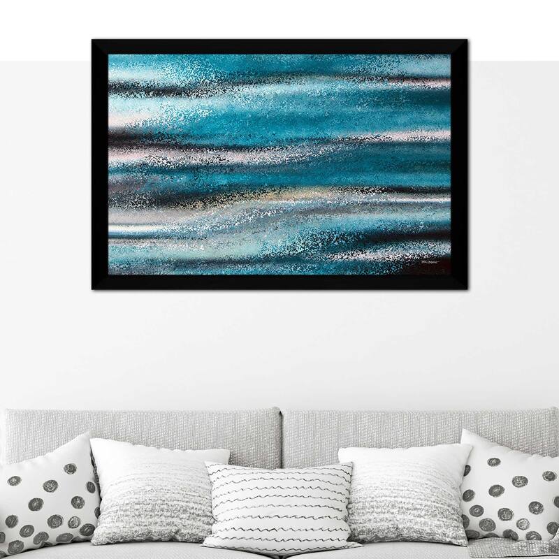 "Psalm 77 17 Let His Glory Resound" by Mark Lawrence Print on Acrylic