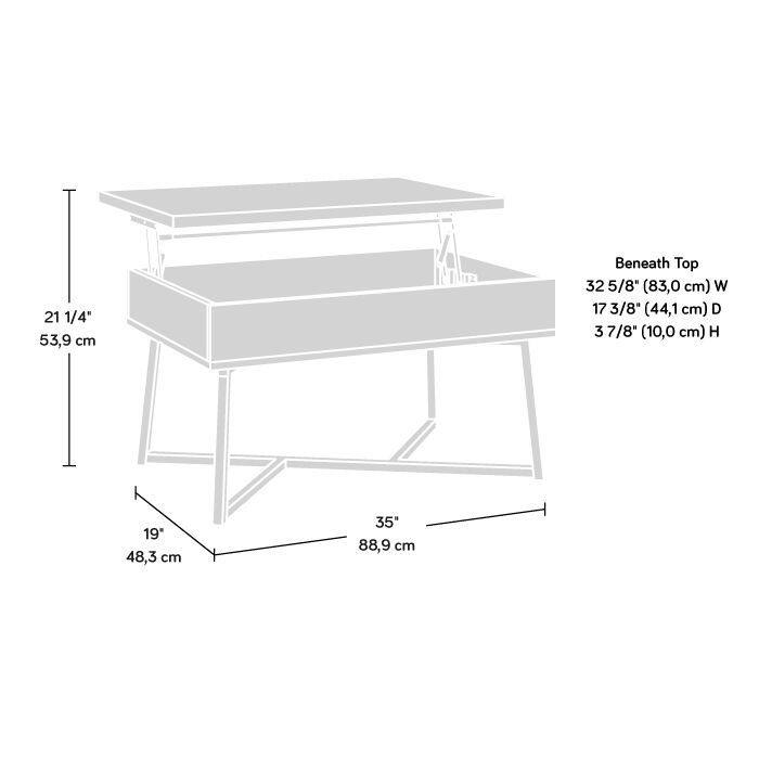 Canton Lane Lift Top Coffee Table Gw 3a
