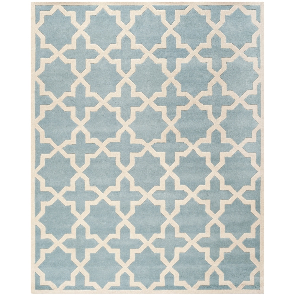 SAFAVIEH Handmade Chatham Begie Modern Moroccan Wool Rug