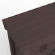 preview thumbnail 7 of 7, DH BASIC Rustic Espresso 42-Inch 6-Drawer Vertical Dresser by Denhour