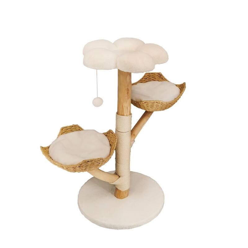 Cat Tree Tower Condo Furniture Scratch Post for Kittens Pet House Play
