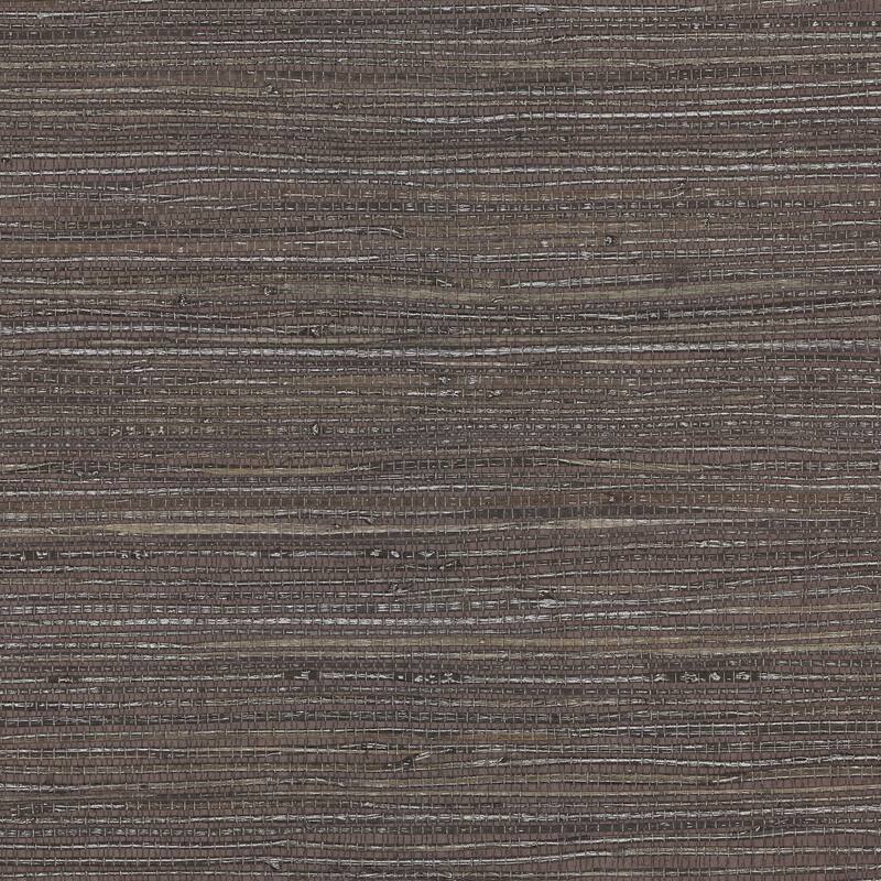 A-Street Prints Kenneth James Shandong Chocolate Grasscloth Wallpaper