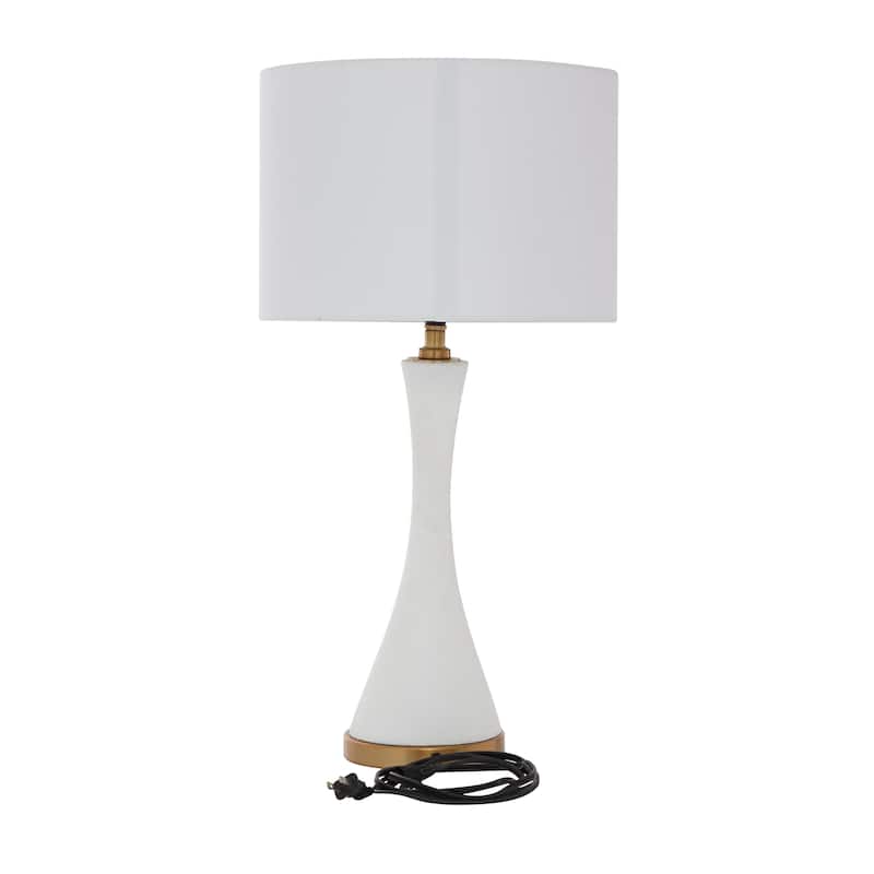 Ceramic Room Table Lamp - White - CosmoLiving by Cosmopolitan