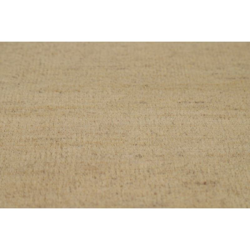 Gabbeh Modern Runner Rug Hand-Knotted Contemporary Wool Carpet - 2'6"x 9'8"