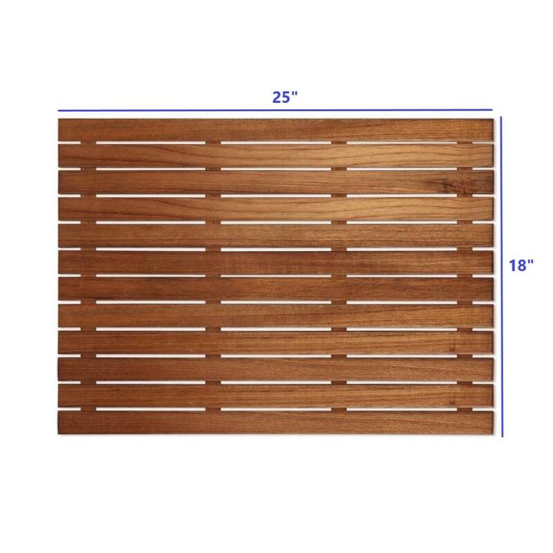 Premium Teak Shower Bath Mat
