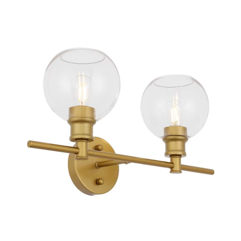Collins 2-light Wall Sconce - 19.1/9.8