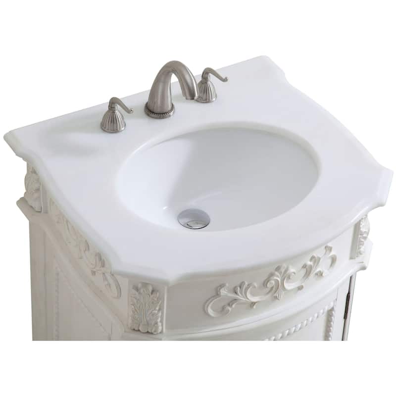 Elegant Lighting VF-1009-VW Danville 24" Free Standing Single Basin