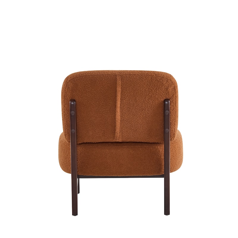 Modern Boucle Lounge Chair