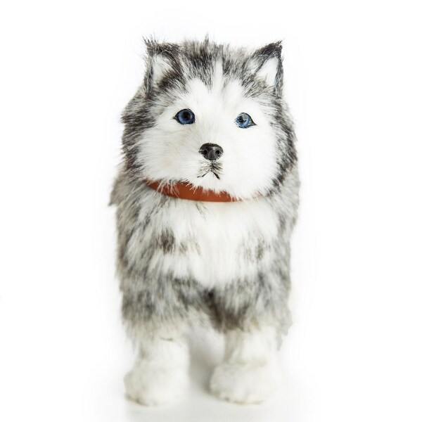 husky dog doll