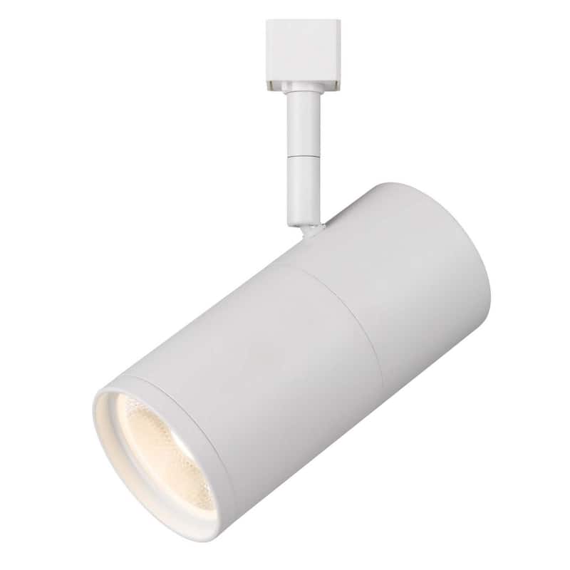 H type 9.375" Height White Metal Led Track head - Large
