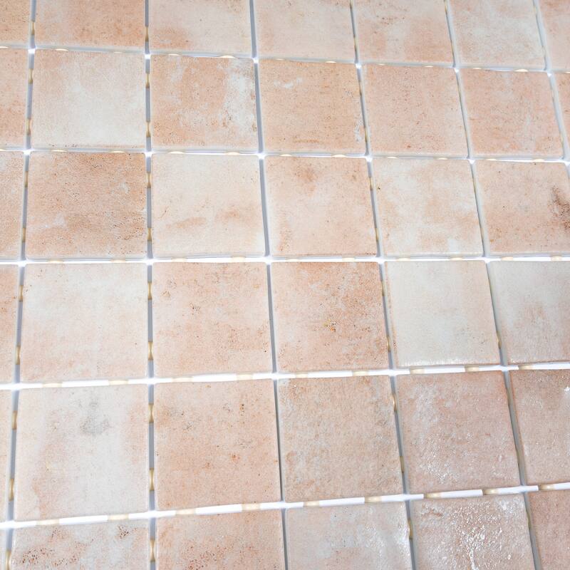 Lucenza 12x12 in. Matte Recycled Glass Uniform Square Mosaic Wall and Floor Tile (10.6 sq ft/case, 10-Pack)