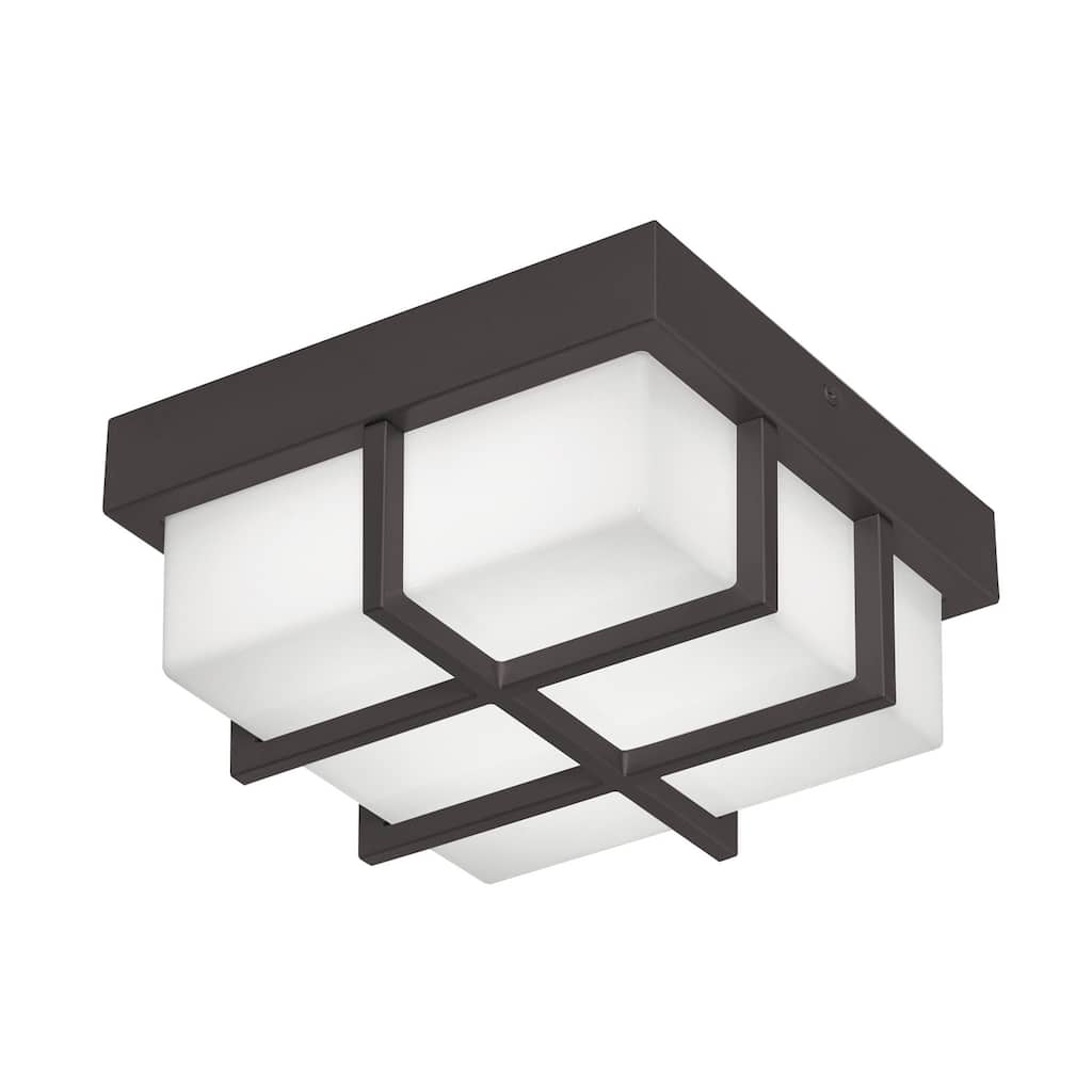 AFX AUGW0808LAJMV August 8" Wide LED Flush Mount Square Outdoor