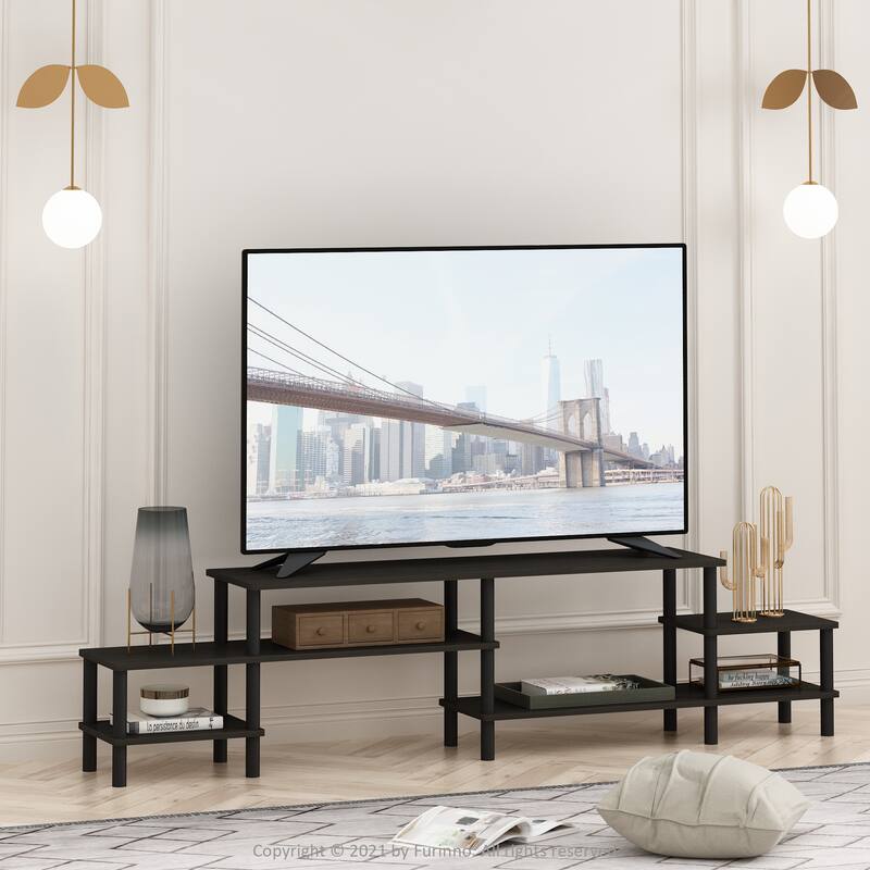 Furinno Turn-N-Tube Grand Entertainment Center for TV up to 80 Inch
