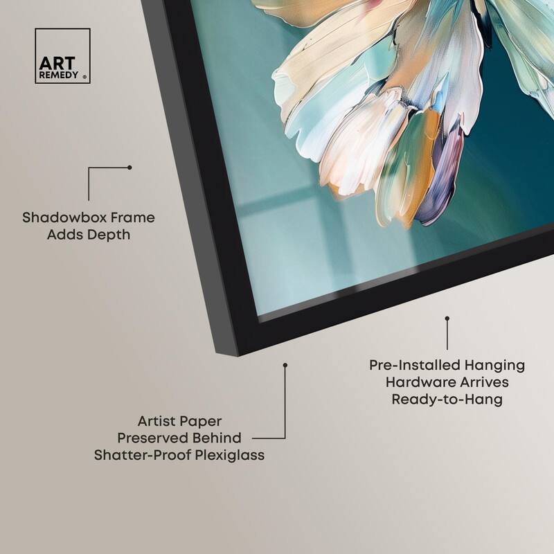 Wings of Duality Shadowbox by Art Remedy