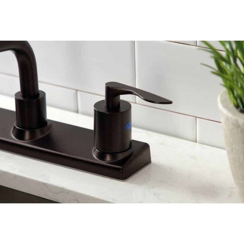 Kingston Brass Serena 1.8 GPM Widespread Kitchen Faucet - Includes