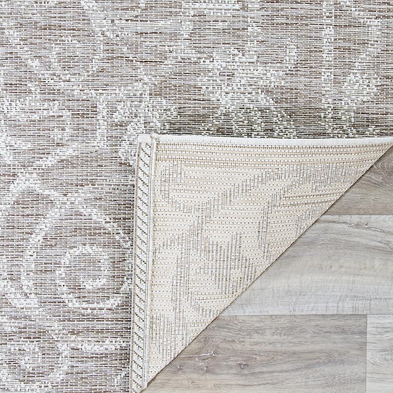 Dream Decor Rugs Samantha Scroll Indoor Outdoor Area Rug