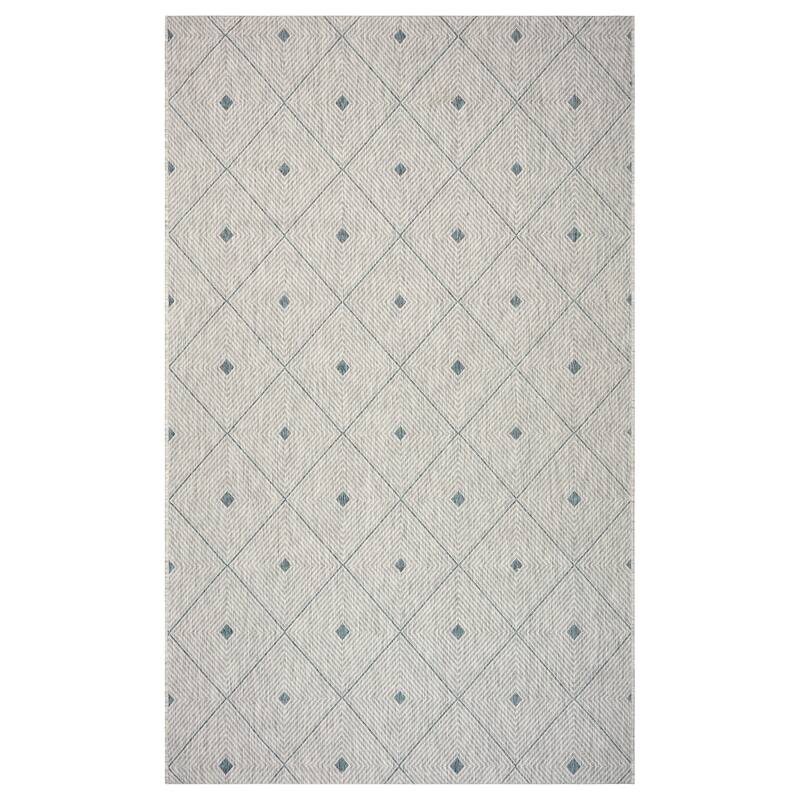 Sevita Minimal Diamonds Indoor/Outdoor Rug