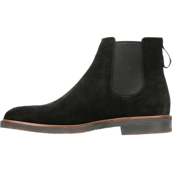 clarkdale gobi black suede