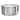 Utsava 5.75-Quart Tri-Ply Clad Stainless Steel Tope with Lid, Patila Pot, Silver