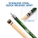 preview thumbnail 3 of 4, GSE™ 58" 2-Piece Canadian Maple Hardwood Billiard Pool Cue Stick for Men/Women.Great for House Game Room or Commercial Bar Use