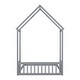 preview thumbnail 7 of 22, Full Roof Framed Headboard Floor Bed