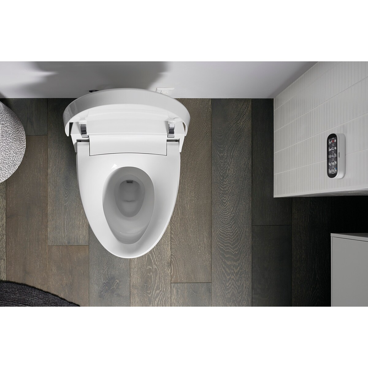 Shop Kohler K 5401 Pa Veil Dual Flush One Piece Elongated Chair