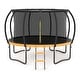 preview thumbnail 3 of 11, 12FT Outdoor Big Trampoline With Safety Enclosure Net for Kids
