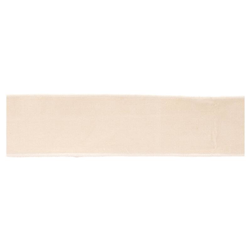 Blush Pink Wired Ribbon 4" x 5 Yds. - N/A