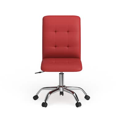 Prim Armless Mid Back Office Chair