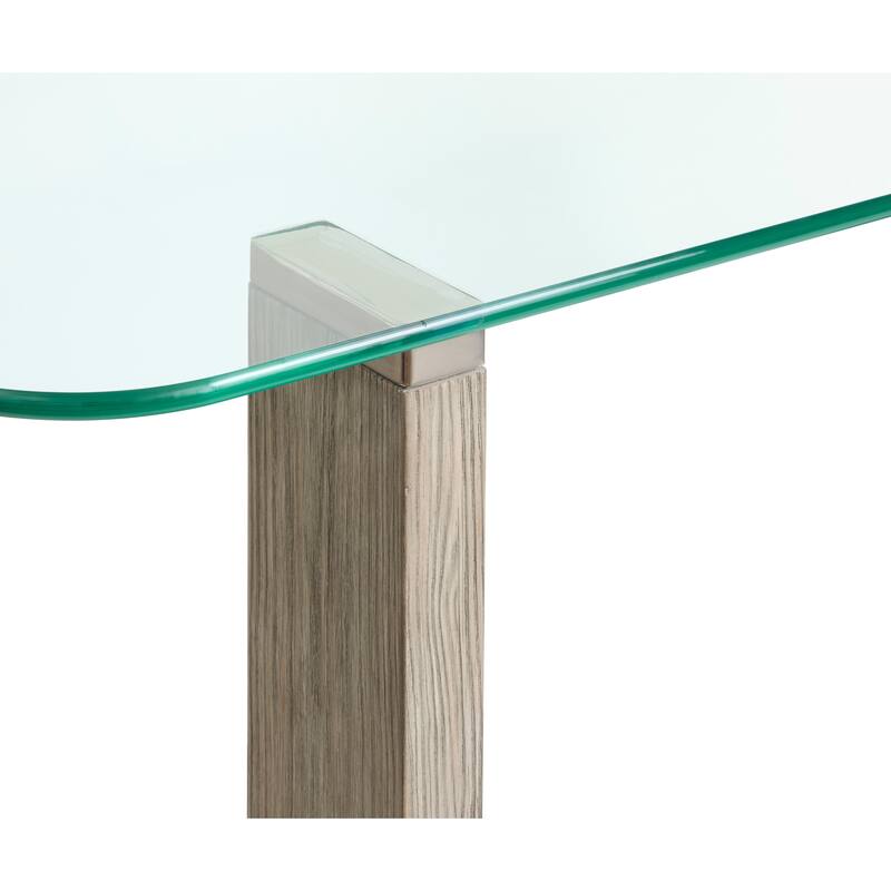 Magnussen Home Bartlett Smokey Pine Rectangular Sofa Table - 52''W x 17''D x 28''H