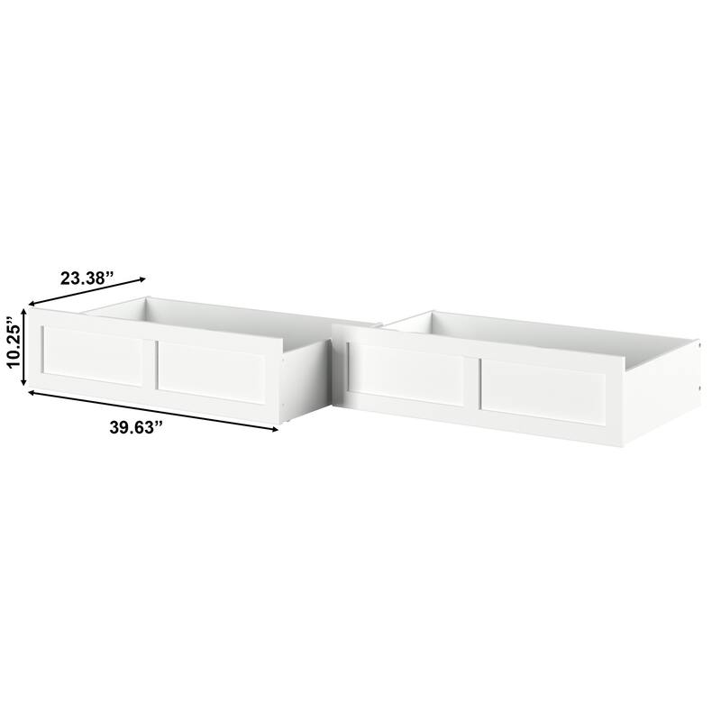 AFI Queen/King/Twin XL Size Storage Drawers