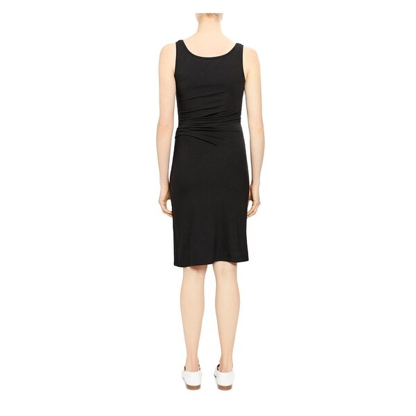 theory black sheath dress