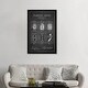 preview thumbnail 15 of 13, iCanvas "Hammatt Billings Playing Cards Patent Sketch (Charcoal)" by Aged Pixel Framed