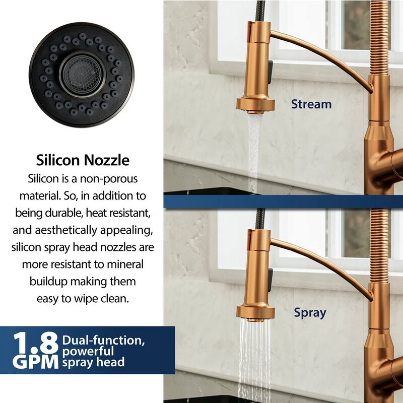 Karran Scottsdale Touchless Single-Handle Pull-Down Sprayer Kitchen Faucet