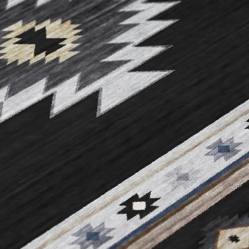 Indoor/ Outdoor Sonora Global Traditional Washable Rug
