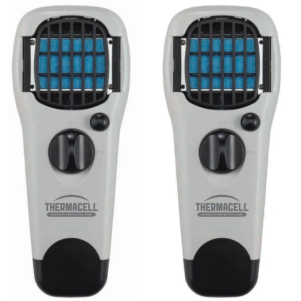 ThermaCELL Mosquito Repellent Outdoor & Camping Repeller Devices (Gray) 2-Pack