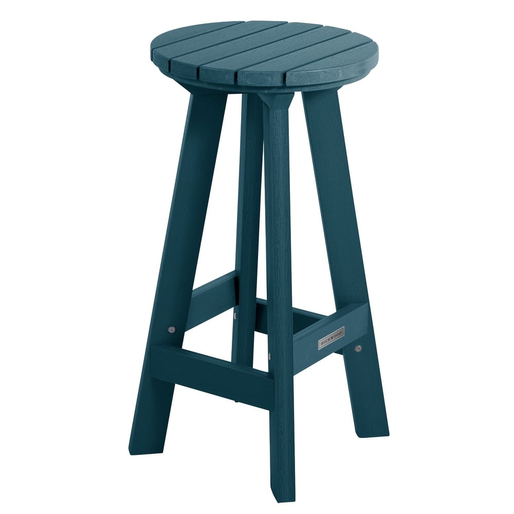 HIGHWOOD Birch Round Bar Height Stool