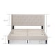 preview thumbnail 26 of 33, Brookside Isabelle Button Tufted Wingback Upholstered Bed