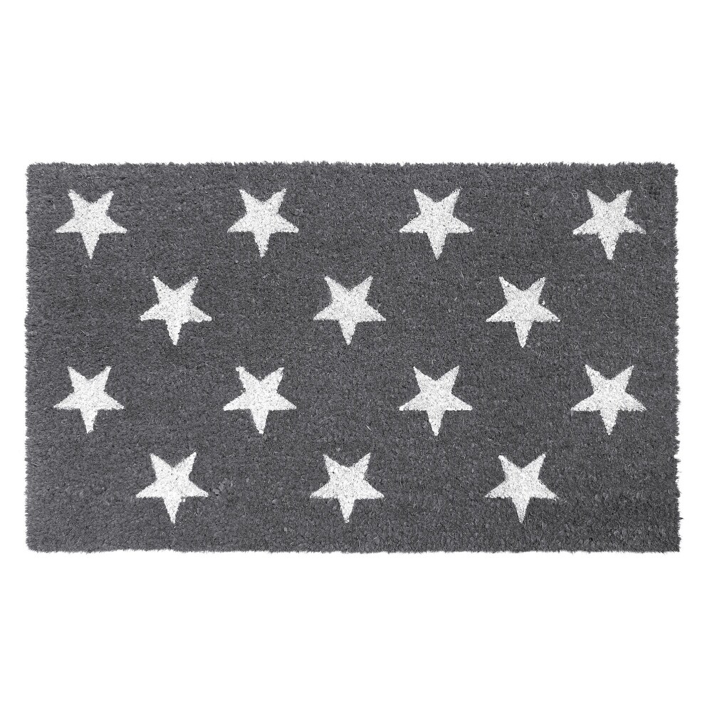 FIGARO BLACK AND WHITE Doormat By Kavka Designs - Bed Bath & Beyond -  31257408