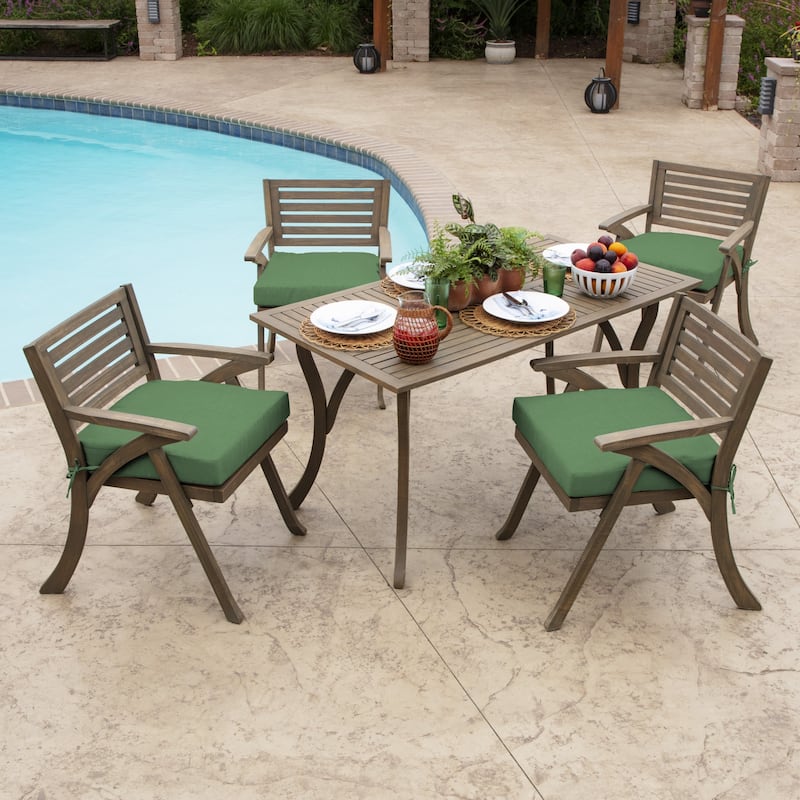 ARDEN Leala Texture Outdoor 21 x 21 in. Seat Cushion