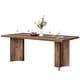 preview thumbnail 2 of 33, Farmhouse Rectangular Dining Table for 4-6 People