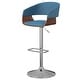preview thumbnail 29 of 43, WYNDENHALL Calinda Mid Century Modern 33 inch Adjustable Swivel Bar Stool