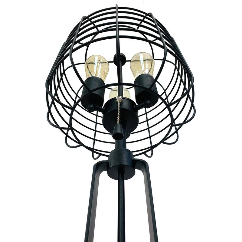 26"H Contemporary Metal Table Lamp in Matte Golden Bronze with White Linen Shade from Grandview Gallery