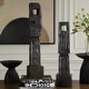 preview thumbnail 2 of 4, Uttermost Cipher Black Wood Totems Set/2 - 5.125"W x 4.5"D x 27.25"H