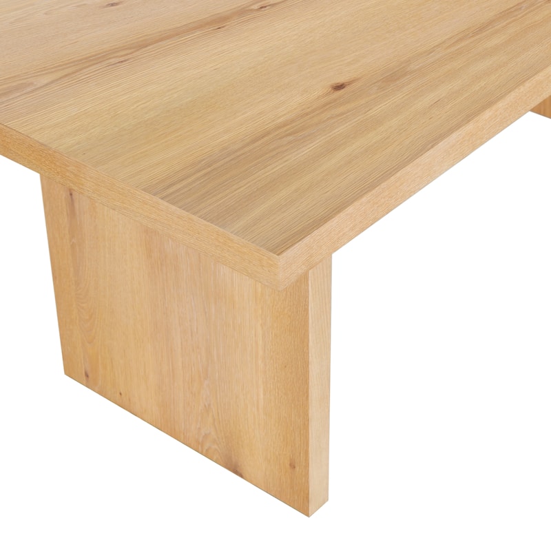 SAFAVIEH Couture Shelbee Wood Rectangle Dining Table - 78"W x 38"D x 30"H