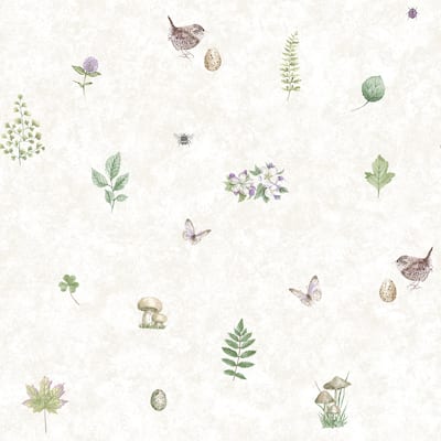 Galerie Wallcoverings Just Kitchens Meadow Spot Vinyl on Non-woven Matte Wallpaper Roll