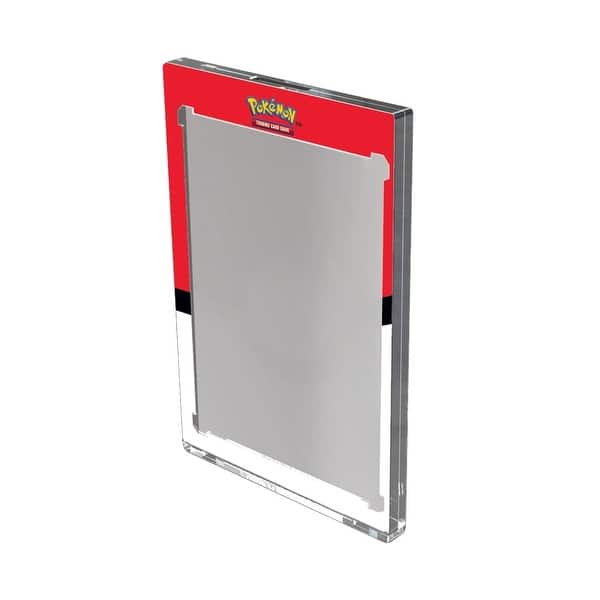 Poke Ball Single 35 Pt ONE-TOUCH Edge Printed Magnetic Card Holder for  Pokemon - Bed Bath & Beyond - 42394422